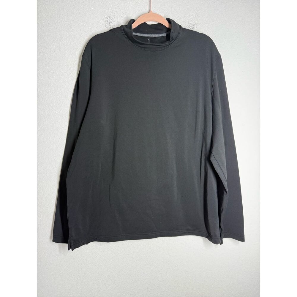 Bobby Jones Performance Stretch Long-Sleeve Gamer Jersey Size XL Black See Note